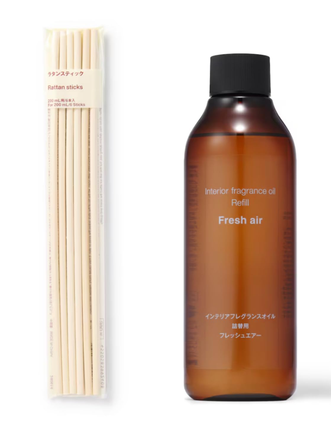 MUJI エッセンシャルオイル エアー 200ml 6本セット Amazon.co.jp: 無 印 良 品 インテリアフレグランスオイル 200ml